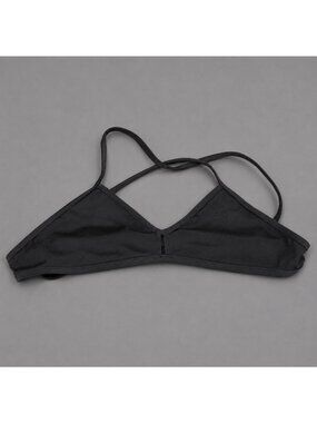NWT JOLYN Womens XL Black Vent Bikini Swimsuit Top